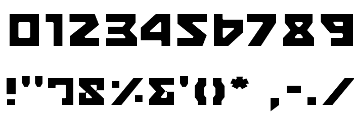 Nyet Light Font OTHER CHARS