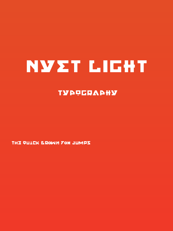 Nyet Light Poster