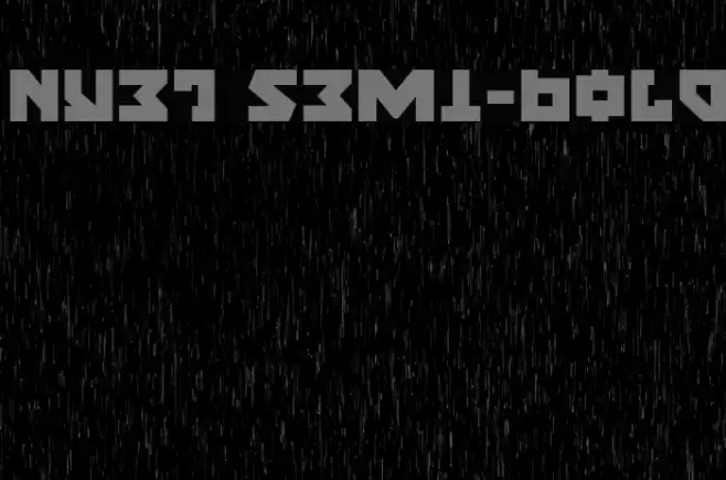 Nyet Semi-Bold Polices examples
