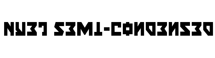 Nyet Semi-Condensed  font caratteri gratis