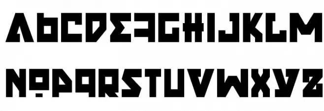 Nyet Semi-Condensed Fonte MAIÚSCULAS