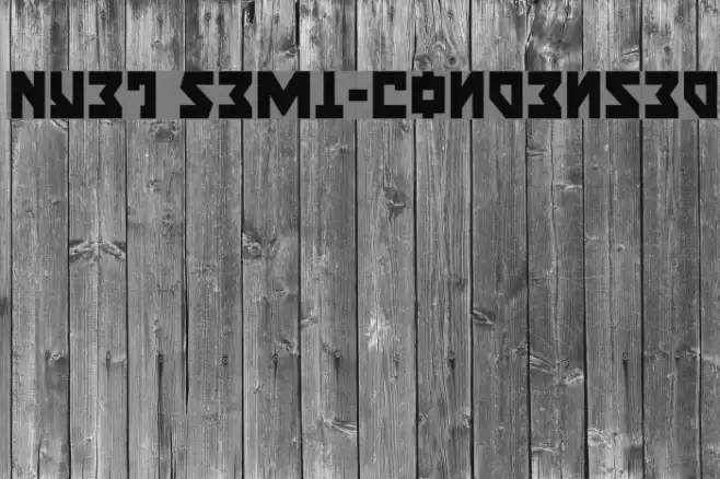 Nyet Semi-Condensed フォント examples