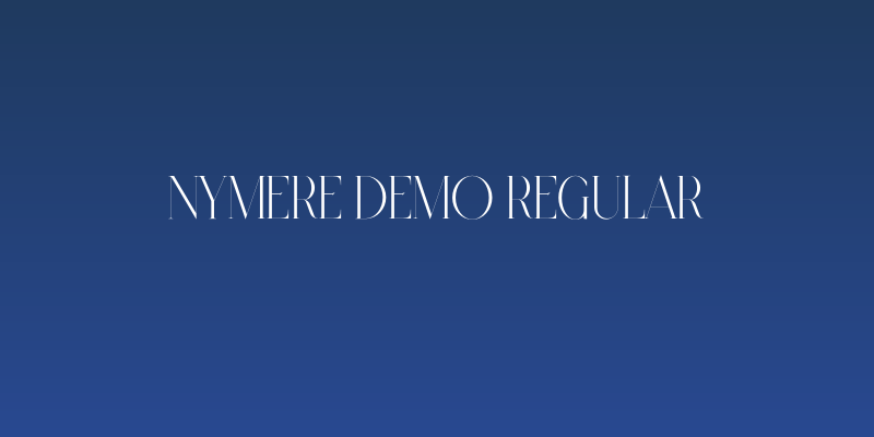 Nymere Demo Regular Social Header