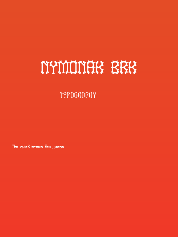 Nymonak BRK Poster