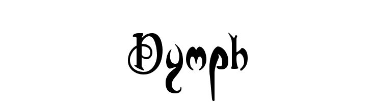 Nymph  Frei Schriftart Herunterladen