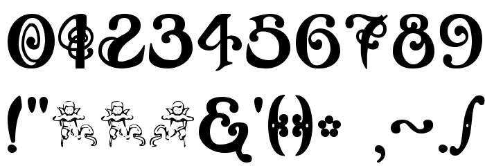 Nymph Font OTHER CHARS