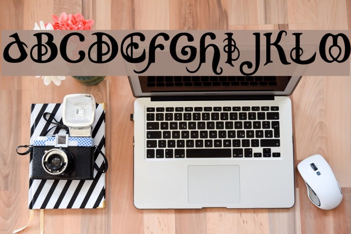 Nymph Font examples