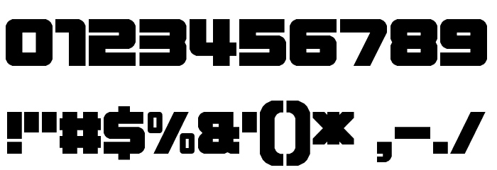 Nynjara Regular Font Alte caractere