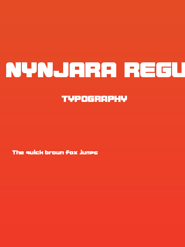 Nynjara Regular Poster