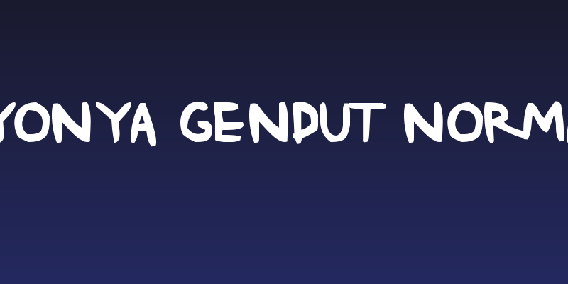Nyonya Gendut Normal Social Header