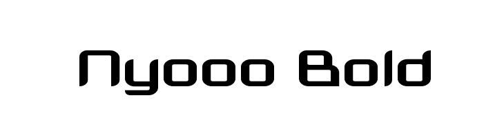 Nyooo Bold Font