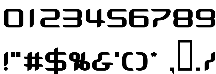 Nyooo Bold Font OTHER CHARS
