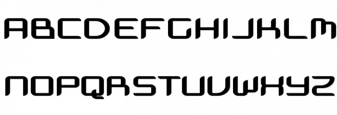 Nyooo Bold Schriftart Groß