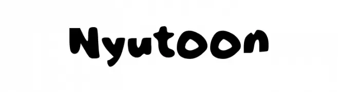 Nyutoon फ़ॉन्ट