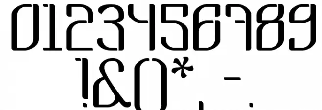 nymeria Font OTHER CHARS