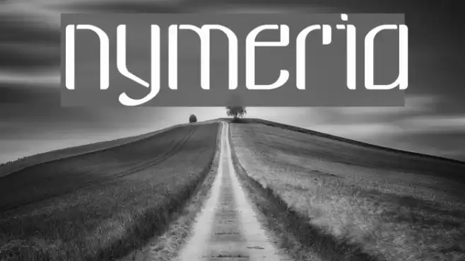 nymeria Font examples