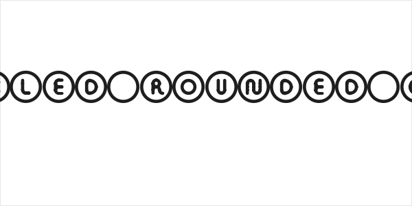 O · CIRCLED ROUNDED CYRILLIC Logo