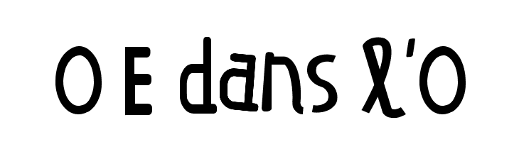 O E dans l'O Font