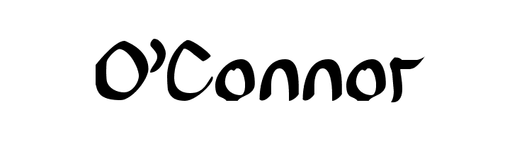 O'Connor  Frei Schriftart Herunterladen