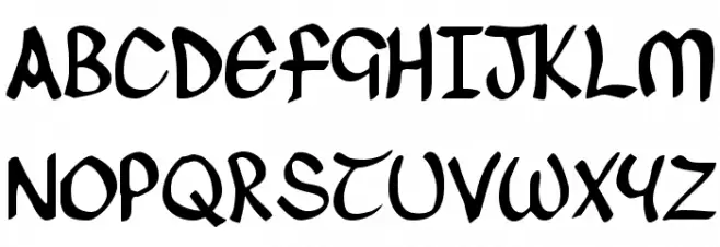 O'Connor Font UPPERCASE