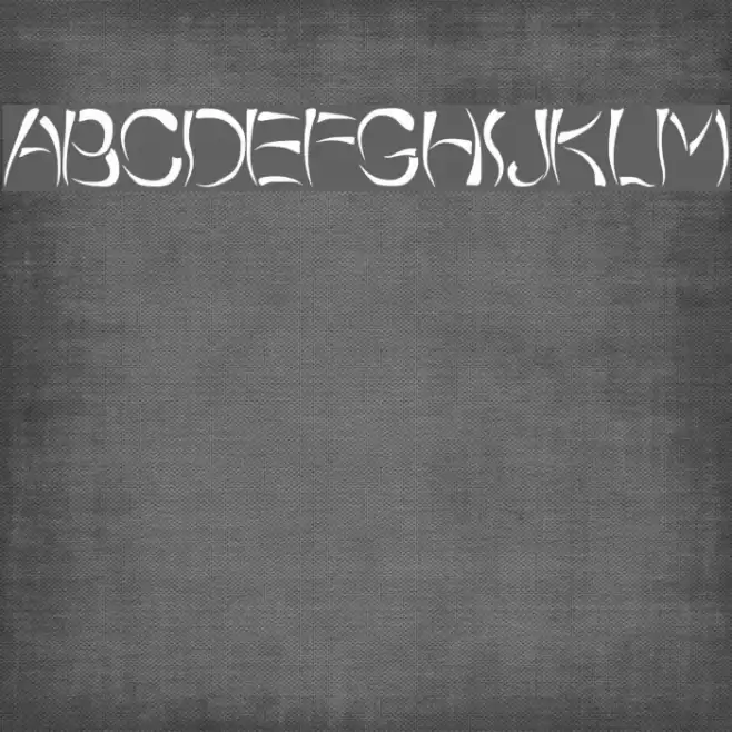 o-wee-ental Font examples