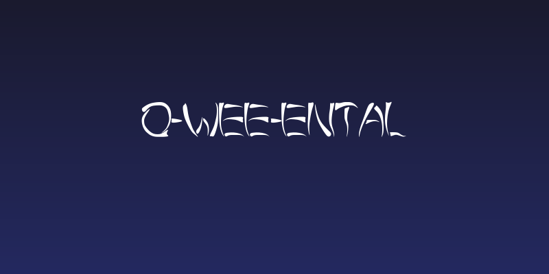 o-wee-ental Social Header