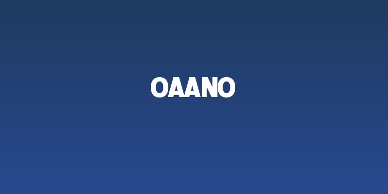 OAANO Social Header