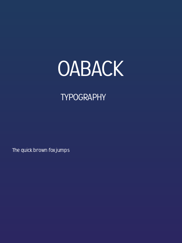 OABACK Poster
