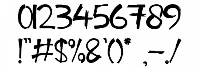 OAKLAND Font OTHER CHARS