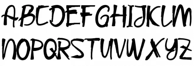 OAKLAND Schriftart Kleinbuchstaben