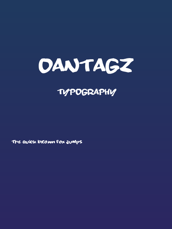 OANTAGZ Poster