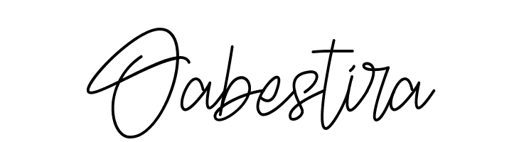 Oabestira  Free Fonts Download