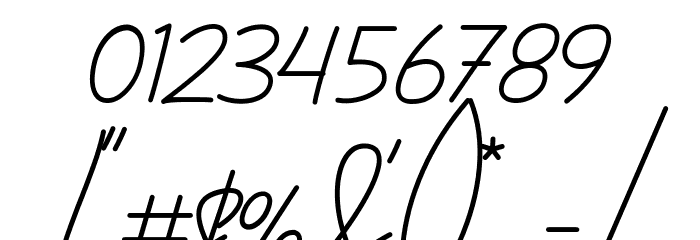 Oabestira Font OTHER CHARS