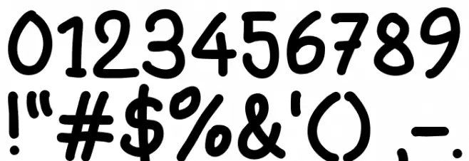 Oahyou Minna Regular Font Alte caractere