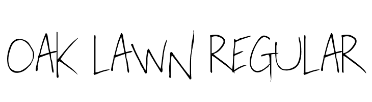 Oak Lawn Regular Font