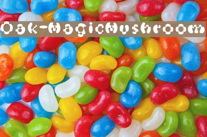 Oak-MagicMushroom Font examples