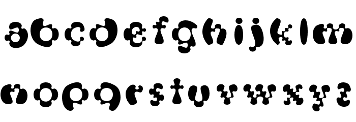 Oak-MagicMushroom Font LOWERCASE