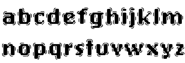 Oak-Marsquake Font LOWERCASE