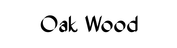 Oak Wood Fonte