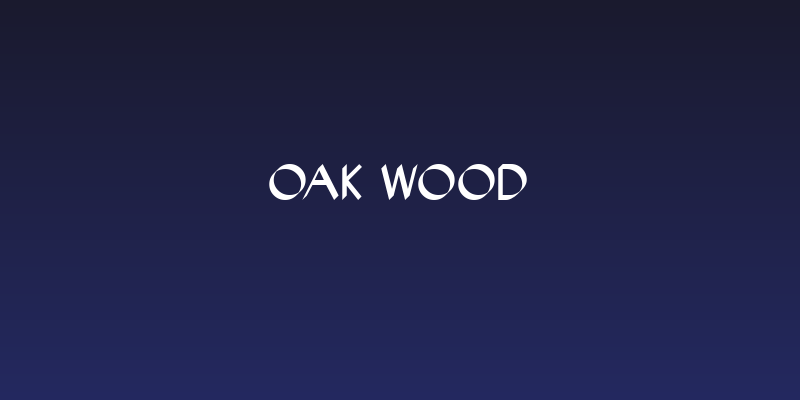 Oak Wood Social Header