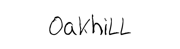 Oakhill  les polices de caractères gratuit tlcharger