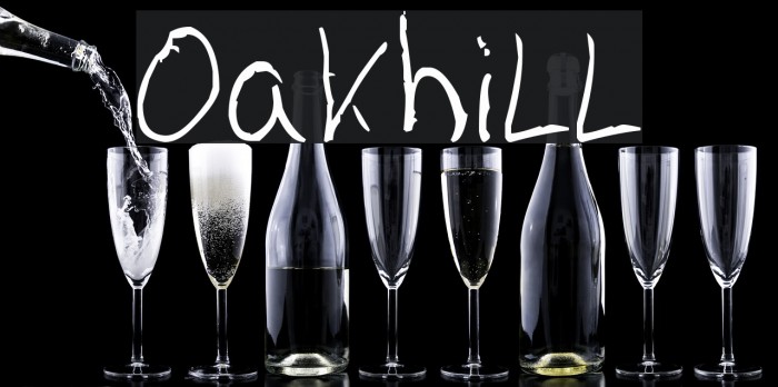 Oakhill フォント examples