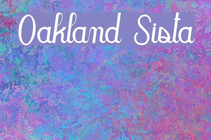 Oakland Sista Polices examples