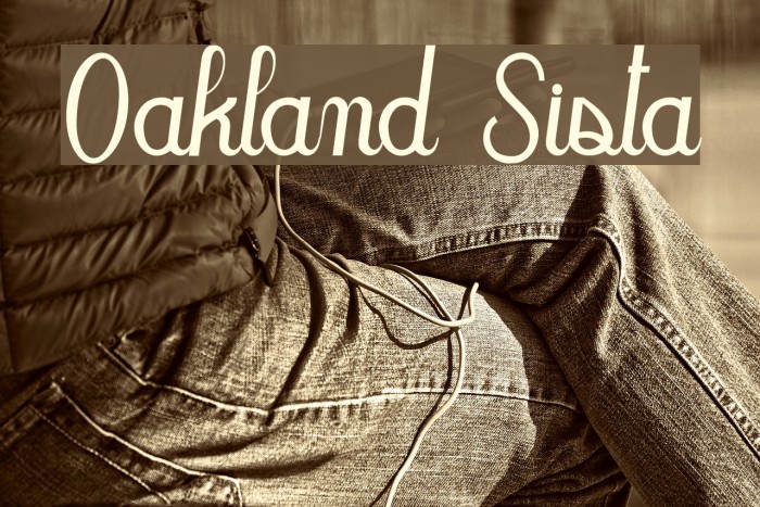 Oakland Sista Font