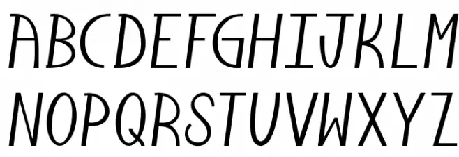 Oakland Sista Font UPPERCASE
