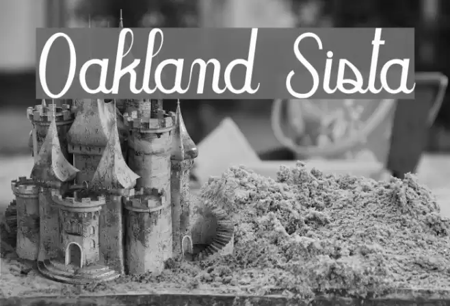 Oakland Sista Fonte examples