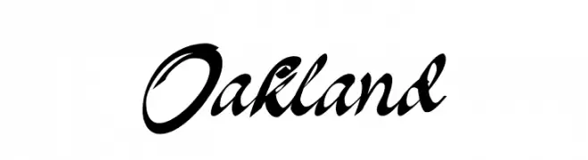 Oakland  les polices de caractères gratuit tlcharger