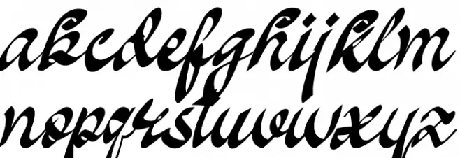 Oakland फ़ॉन्ट लोअरकेस