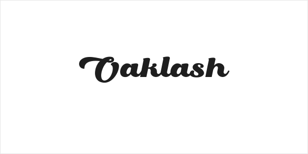 Oaklash Logo