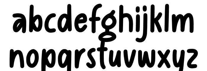 Oakley Ridge Font LOWERCASE